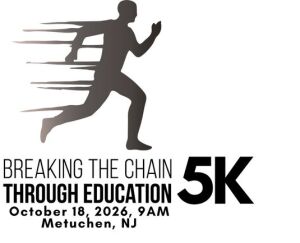 Breaking the Chain Through Education 5K logo