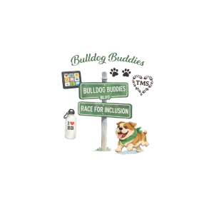 Bulldog Buddies Race for Inclusion logo