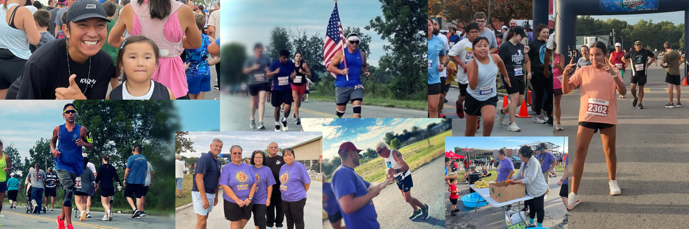 Cherokee National Holiday Veterans Run