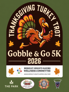 Berkeley Heights Gobble & Go 5K Turkey Trot Run or Walk logo