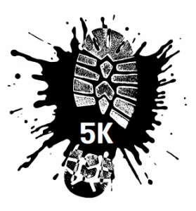 Running Into Action 5k logo