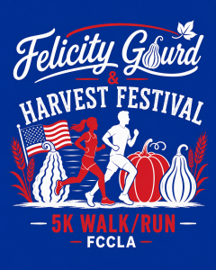 Felicity Gourd & Harvest Festival 5K Walk/Run logo
