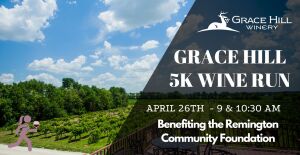 Grace Hill 5K Haunted Wine Run logo
