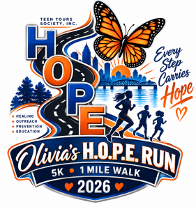 Olivia's H.o.p.e. Run 5K * 1K Walk logo