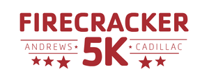 27th Annual Andrews Cadillac Firecracker 5K logo