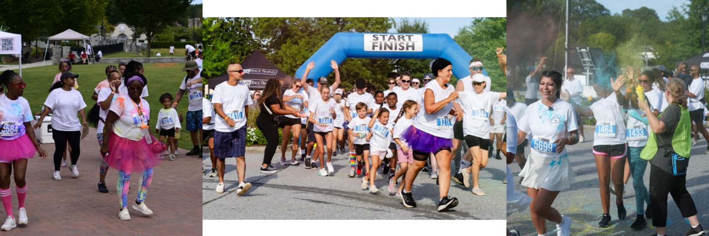 Because One Matters Splash & Dash Color Run 5K & Family Fun Day