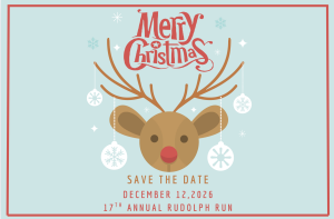 Rudolph Run 10k Run, 5k Walk/Run logo