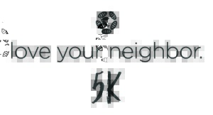 Love Your Neighbor 5K logo
