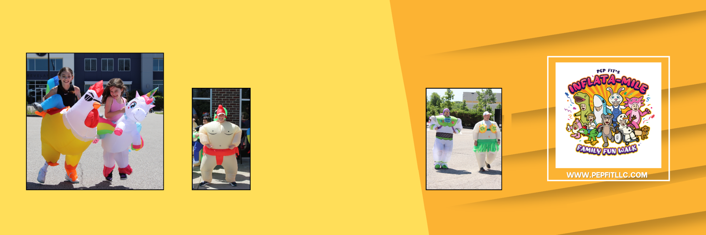 PEP FIT's INFLATA-Mile Family Fun 1 Mile Walk at Sonder Brewing