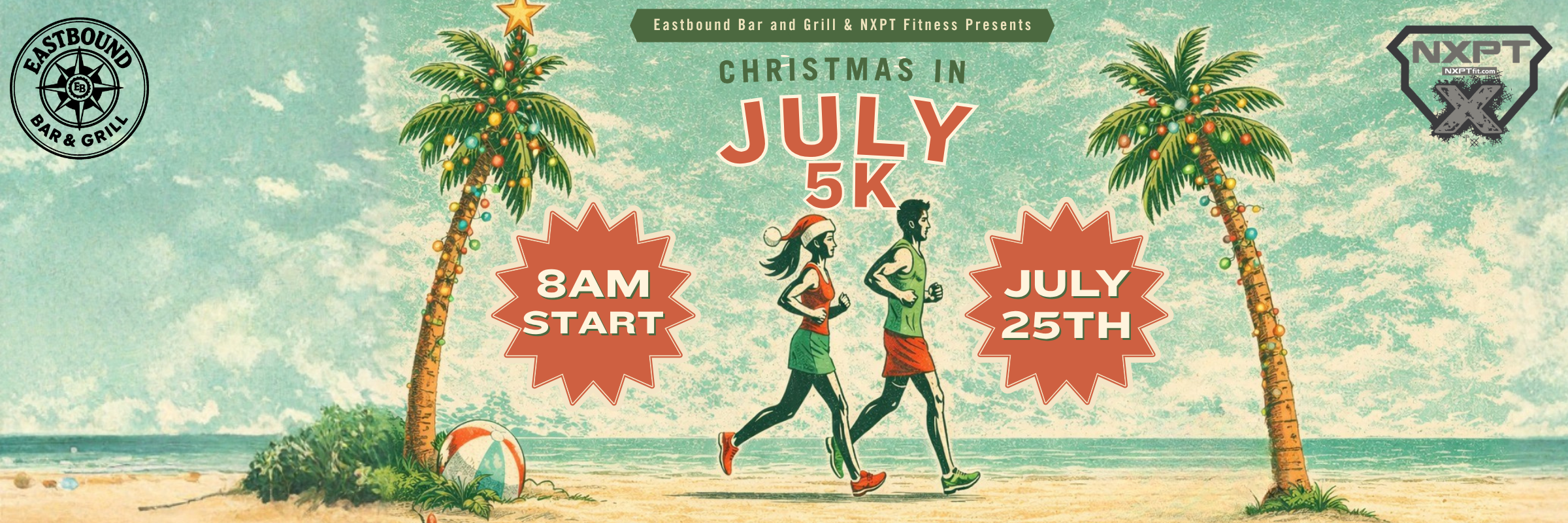 Eastbound's Christmas in July 5K