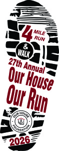 27th Annual Our House, Our Run logo