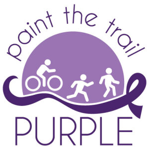 Paint the Trail Purple logo