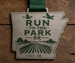 Run to the Park 5K logo