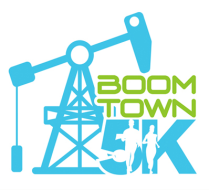 HealthWorks Fitness Center Boomtown Run logo