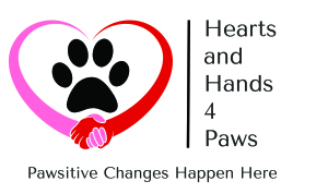 Hearts and Hands 4 Paws 5k logo