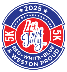 Weston Fourth of July 5K Run/Walk - J45K logo