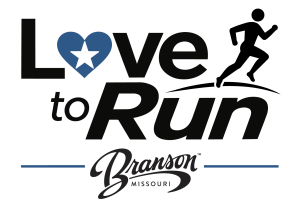 Love to Run Branson 1 Mile | 5K | 10K | Half Marathon logo