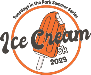 Tuesdays In The Park Ice Cream 5k & Kids Fun Run July 22 logo