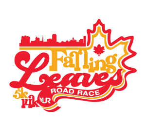 Falling Leaves Road Race Presented by Utica First Insurance logo