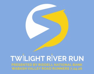 Riddell National Bank Presents: The Twilight River Run logo