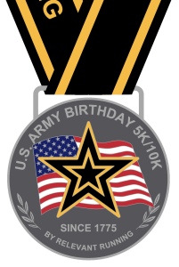 Army Birthday "Live Virtual" 5k/10k logo