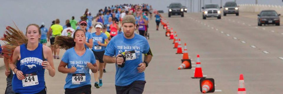 Daily News Press Run - Galveston