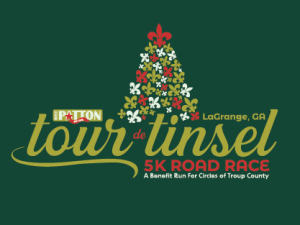 Tour de Tinsel 5K logo