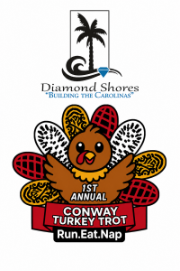 Diamond Shores Conway Turkey Trot 5K Run/Walk logo