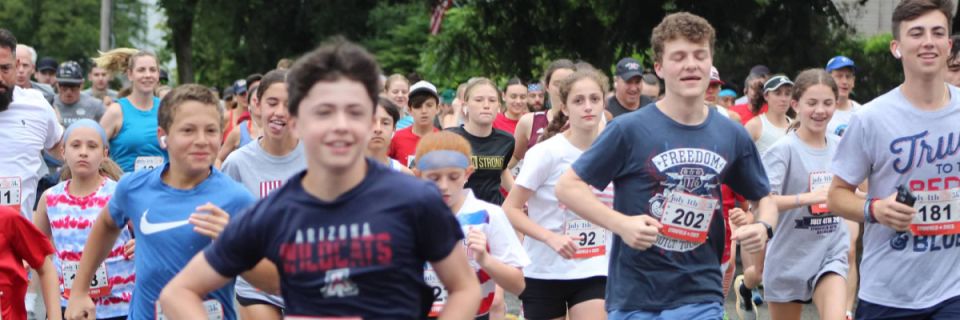 Pillings Pond Foundation July 4th 5K on June 21st
