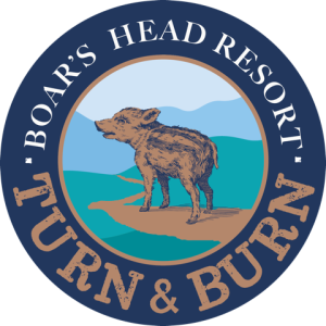 Boar's Head Turn & Burn logo