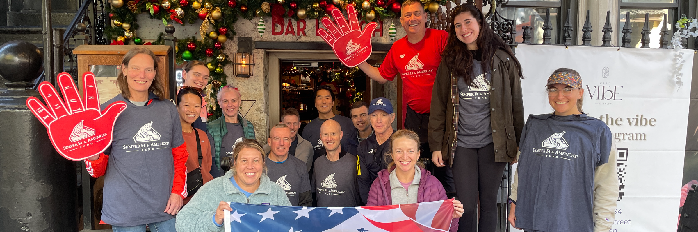 2026 Honolulu Marathon Semper Fi & America's Fund Team