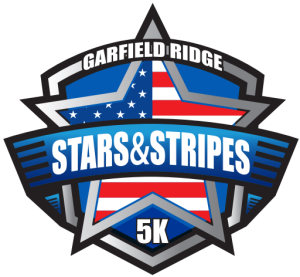 Garfield Ridge Stars and Stripes 5K Run logo