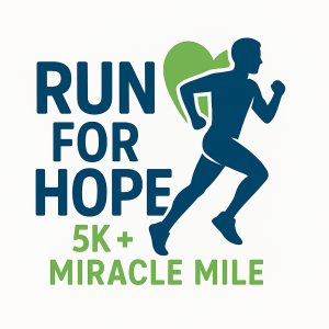 Run for Hope + Miracle Mile logo