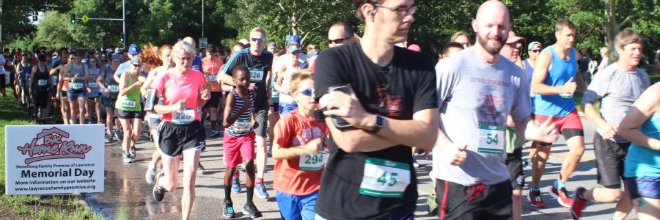 5K Home Run supporting Family Promise of Lawrence
