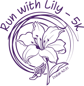 Run with Lily 5K & Kids Superhero Run logo