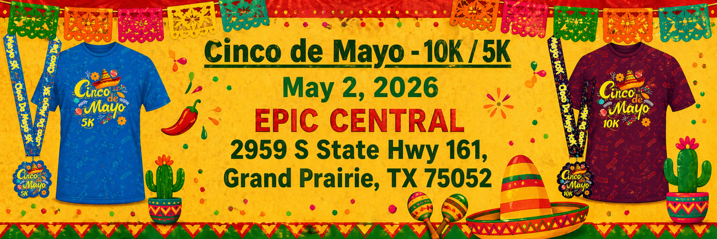 Grand Prairie Cinco De Mayo 10K & 5K