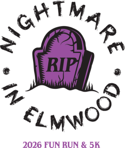 Nightmare In Elmwood 5k logo