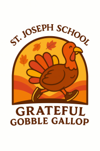 St. Joseph School Gobble Gallop Fun Run and 5K logo