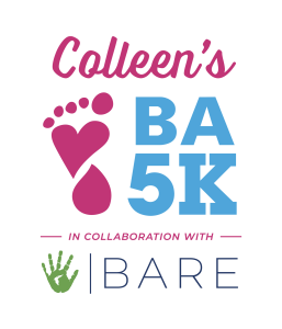 Colleen's BA 5K in Collaboration with Bare logo