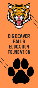 Big Beaver Falls Education Foundation "Tiger Trot" logo