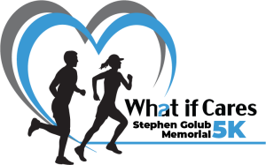 What If Cares - Stephen Golub Memorial 5k logo