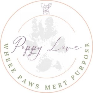 Poppy Love 5K- "In Memory of Poppy" logo
