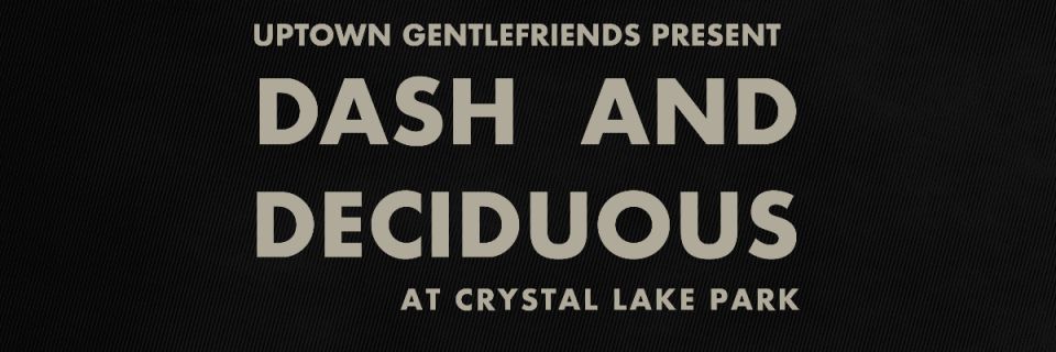 Dash and Deciduous 5k trail run
