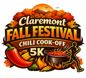 Claremont Fall Festival & Chili Cook-Off 5K logo