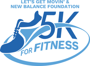 Let's Get Movin' New Balance Foundation 5K for Fitness logo