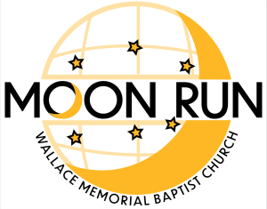 The Moon Run 5k logo