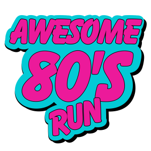 Awesome 80's Run logo