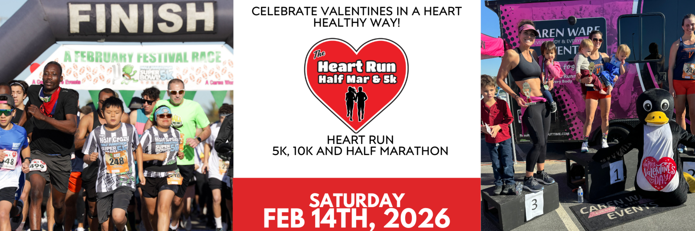 The HEART RUN Half Marathon & 5K/10K