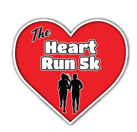 The HEART RUN Half Marathon & 5K/10K logo