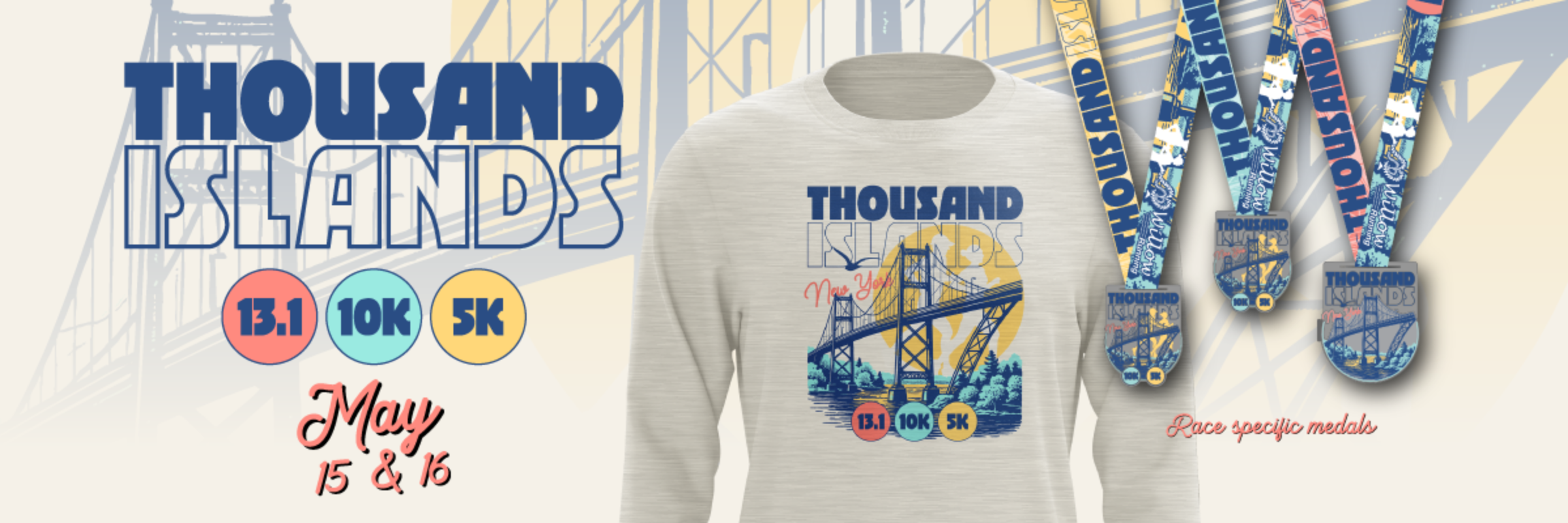 Thousand Islands Half Marathon, 10K & 5K